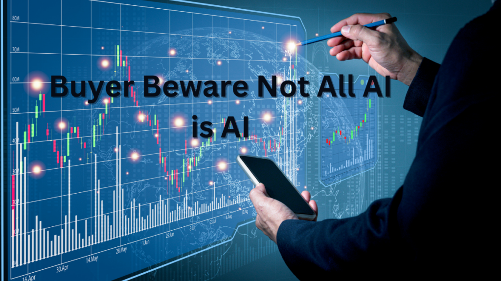 not all ai is ai, stock buyers beware