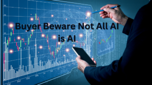 not all ai is ai, stock buyers beware