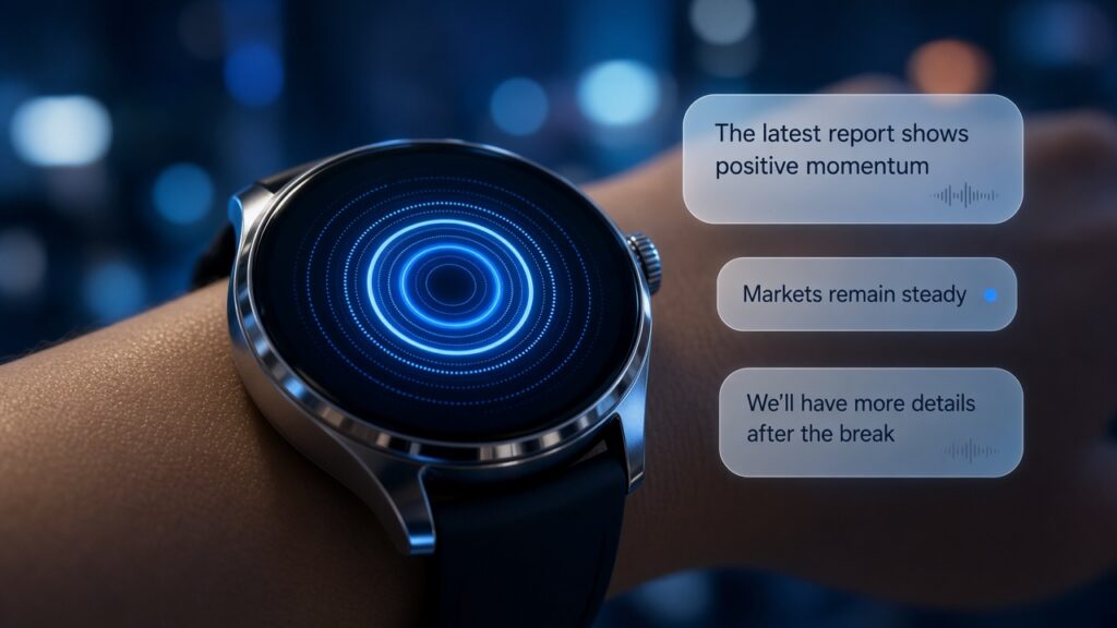 Apple Watch Audio Intelligence